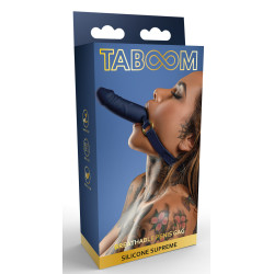 TABOOM Bâillon en Silicone Supreme Double 9.5 x 3.4cm